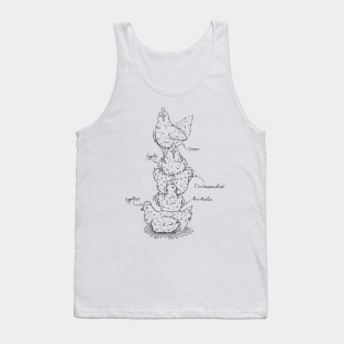 A Stack of Chickens Tank Top